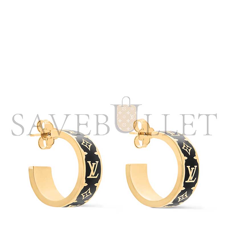 l0vis Vvtt0n nanogram enamel earrings m01833